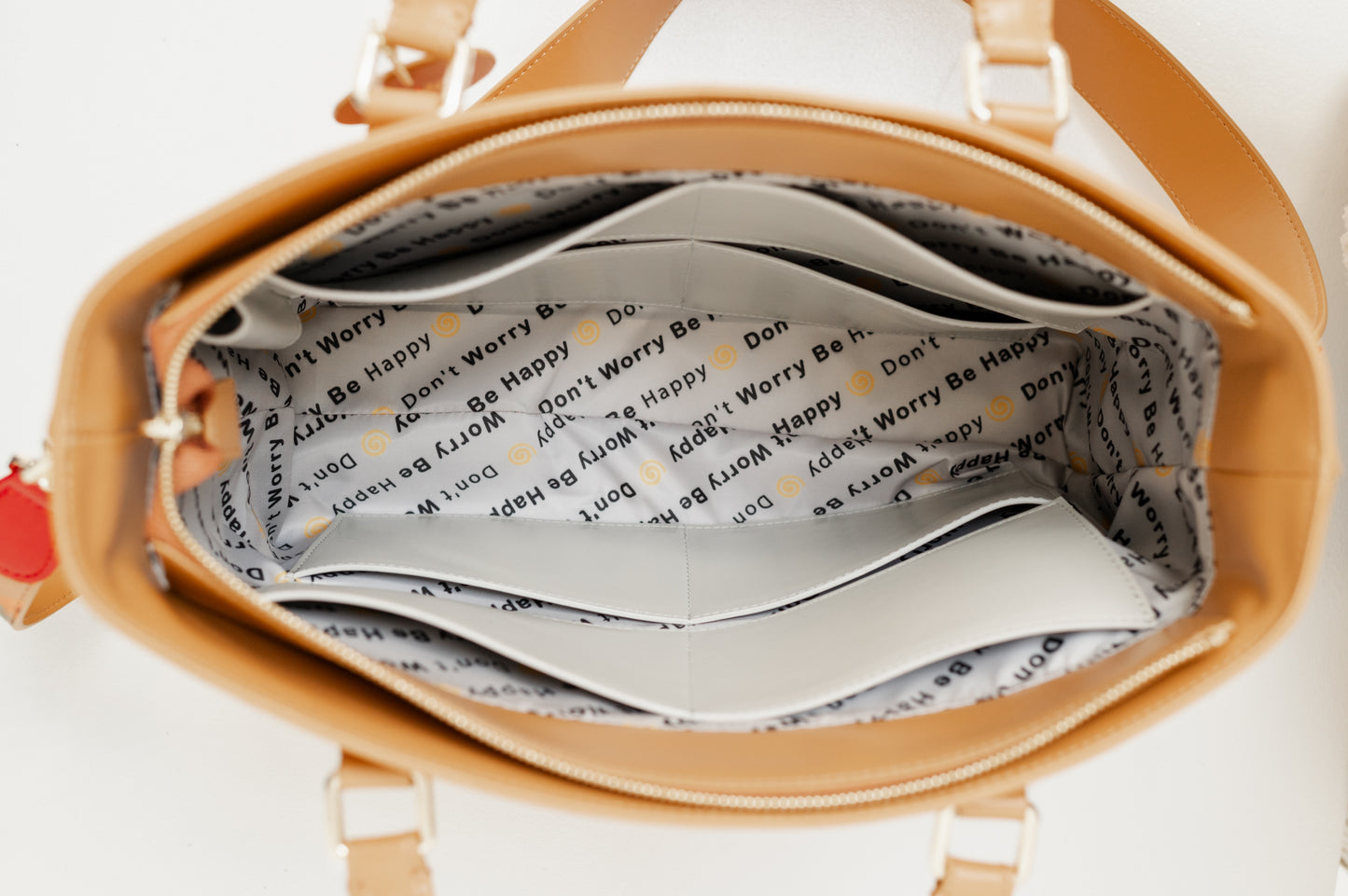 Don't Worry Be Happy Shoulder Bag