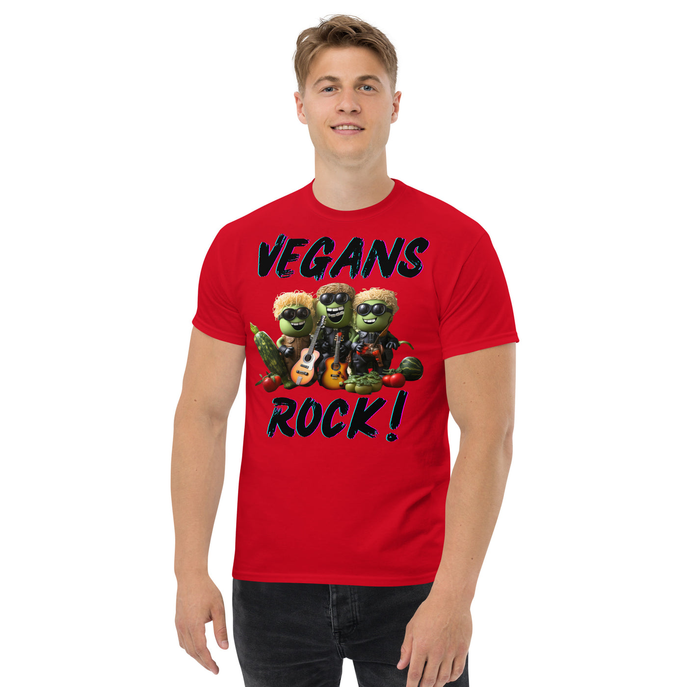 Vegans Rock Men's Classic Tee